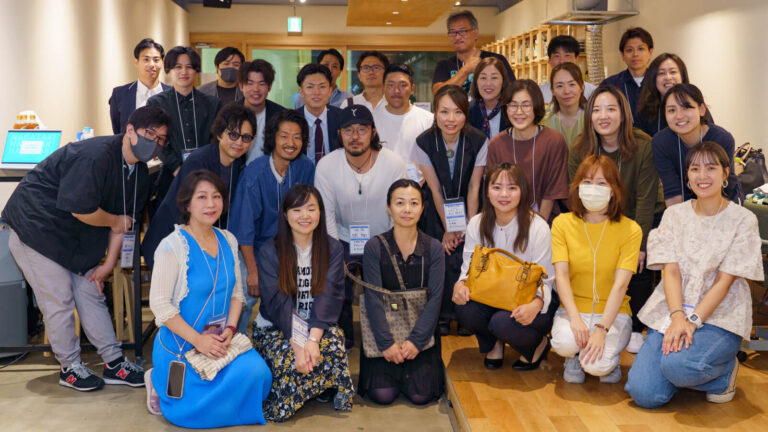 第5回長崎フリーランス交流会で集合写真に写るフリーランス