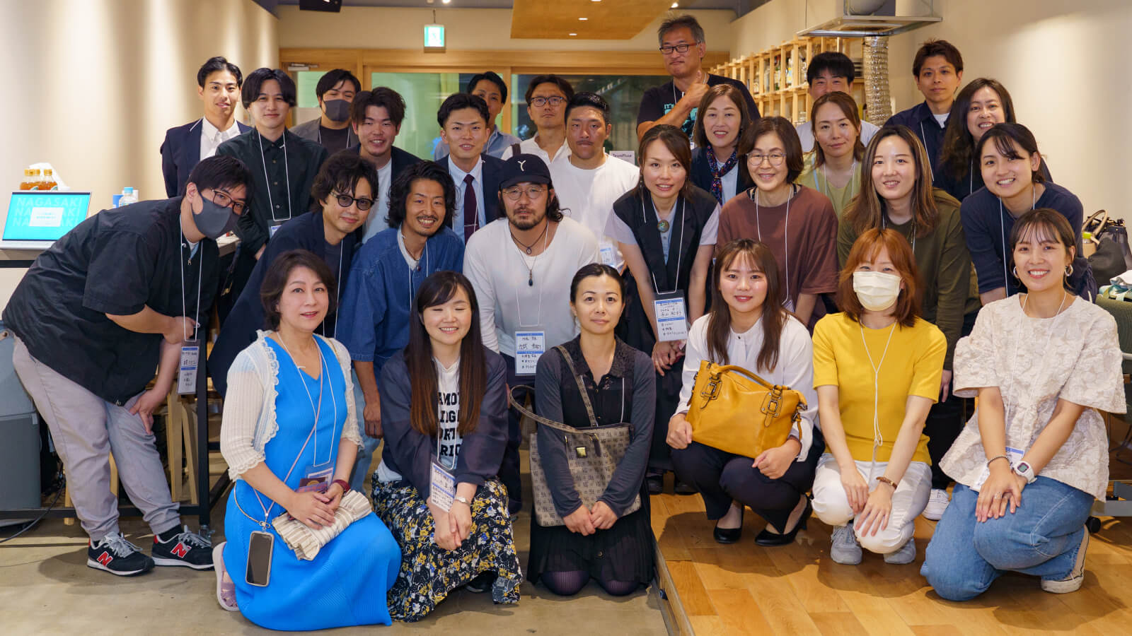 第5回長崎フリーランス交流会で集合写真に写るフリーランス